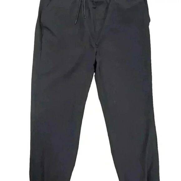 Banana Republic Men's Black Nylon/Spandex Tech Joggers Pants - Picture 4 of 9